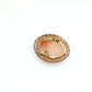 Vintage Rolled Gold Carved Shell Cameo Brooch