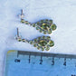Sterling Silver Peridot Drop Earrings
