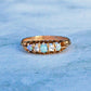 Antique 18ct Gold Opal & Diamond Ring