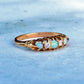 Antique 18ct Gold Opal & Diamond Ring