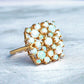 Sterling Silver Opal Plaque Ring