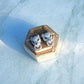 Sterling Silver Cubic Zirconia Panther Panthere Earrings