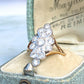 Sterling Silver Vermeil Navette Ring
