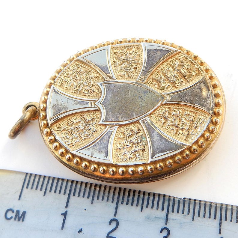 Large Antique Rolled Gold Locket