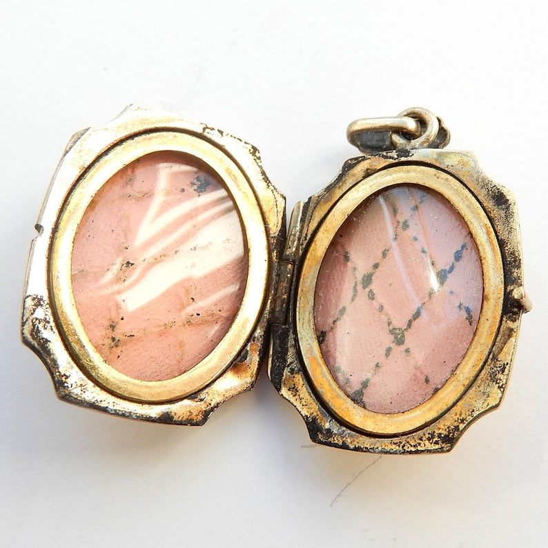 Vintage Rolled Gold Rectangle Locket
