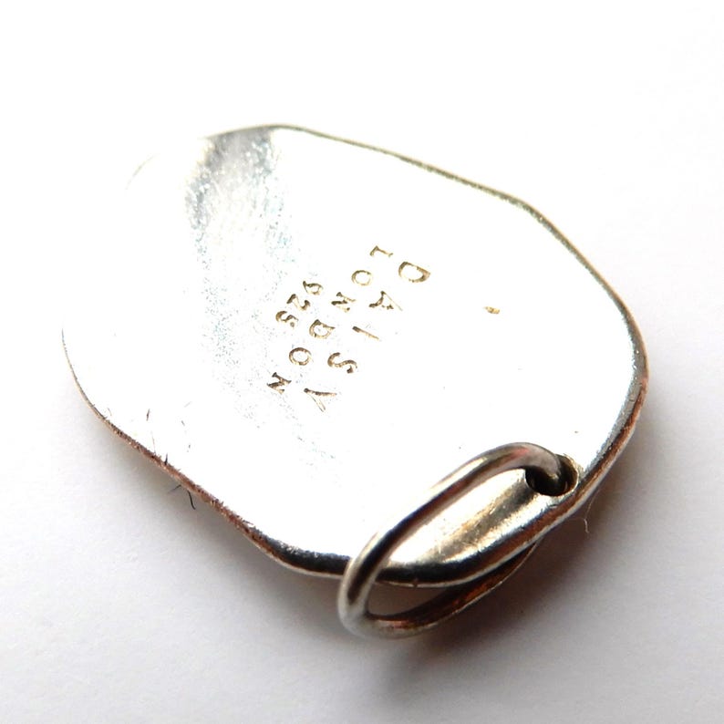 Sterling Silver Daisy London Roman Bust Statue Charm