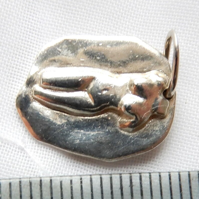 Sterling Silver Daisy London Roman Bust Statue Charm