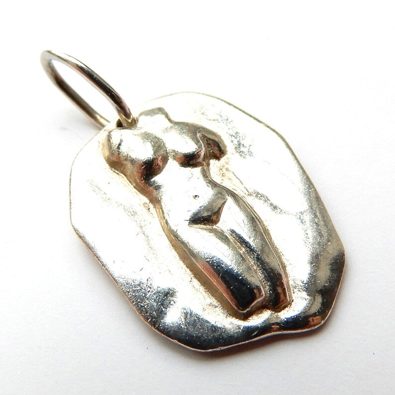 Sterling Silver Daisy London Roman Bust Statue Charm