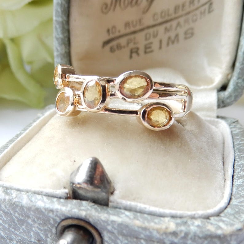 9ct Gold Citrine Ring