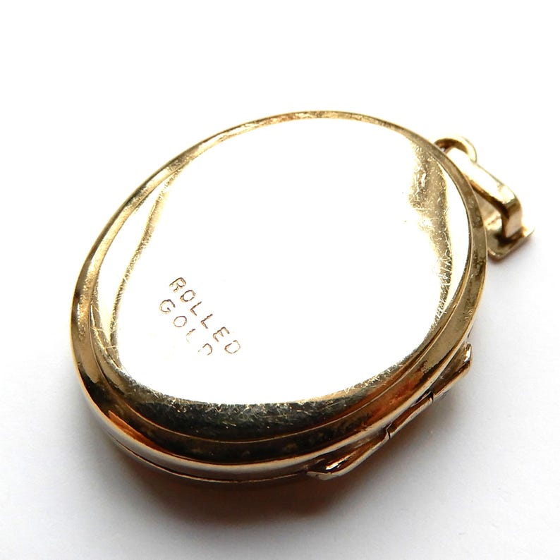 Vintage Rolled Gold Star Locket
