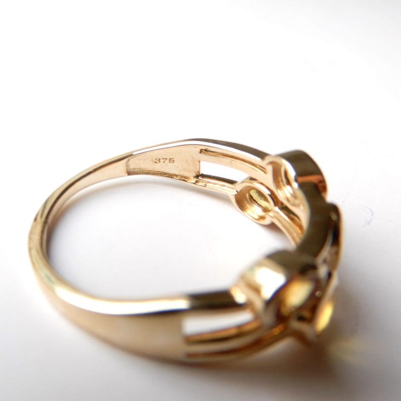 9ct Gold Citrine Ring