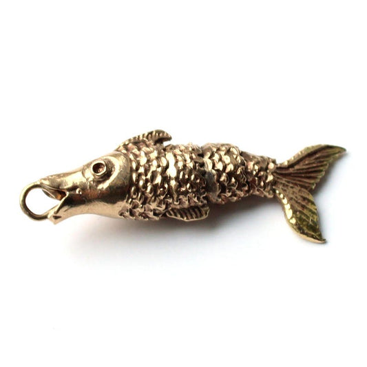 9ct Gold Fish Pendant (2.5grams)