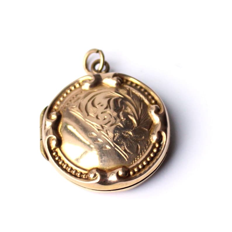 Antique 9ct Gold Back & Front Locket