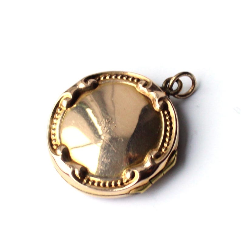 Antique 9ct Gold Back & Front Locket