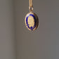 9ct Gold Enamel Victorian Mourning Locket