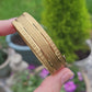 Vintage 18ct Rolled Gold Bangle Bracelet