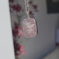 Victorian Solid Silver Rectangular Locket