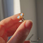 Sterling Silver Vermeil Opal Ring