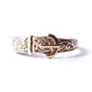 Vintage 9ct Gold Buckle Ring