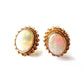 Vintage 9ct Gold Opal Earrings