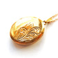 Vintage Rolled Gold Locket & Chain