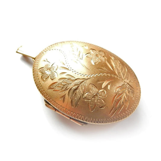 Vintage Rolled Gold Photo Locket