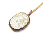 Vintage Rolled Gold Rectangle Locket with Chain