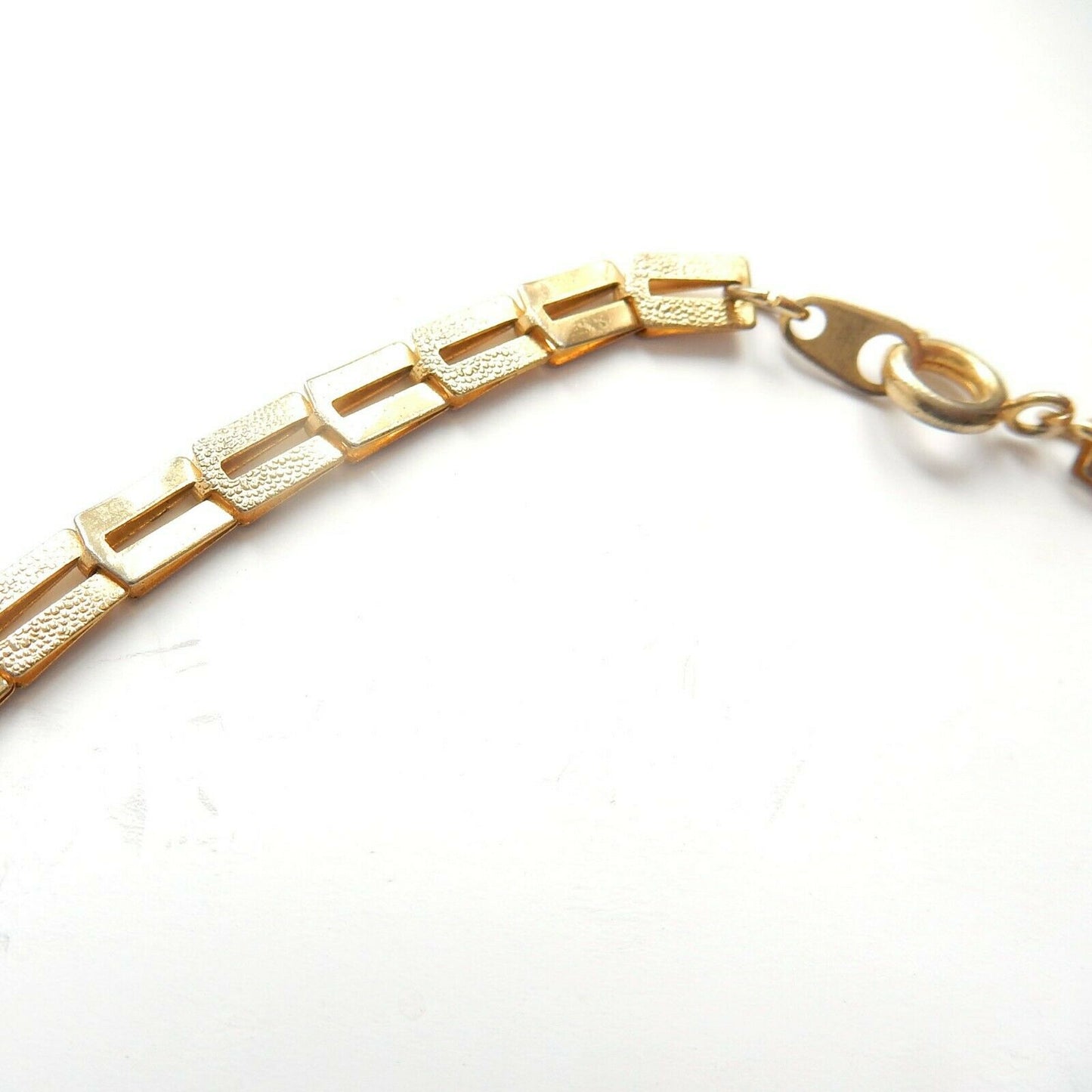 Vintage Goldplated Choker Chain Necklace 15" (6.8grams)