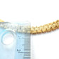 Vintage Goldplated Choker Chain Necklace 17" (16.8grams)
