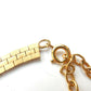 Vintage Goldplated Choker Chain Necklace 17" (16.8grams)