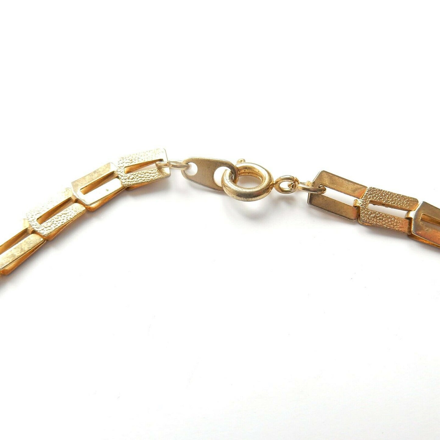 Vintage Goldplated Choker Chain Necklace 15" (6.8grams)