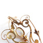 Art Nouveau 9ct Gold Opal & Garnet Pendant