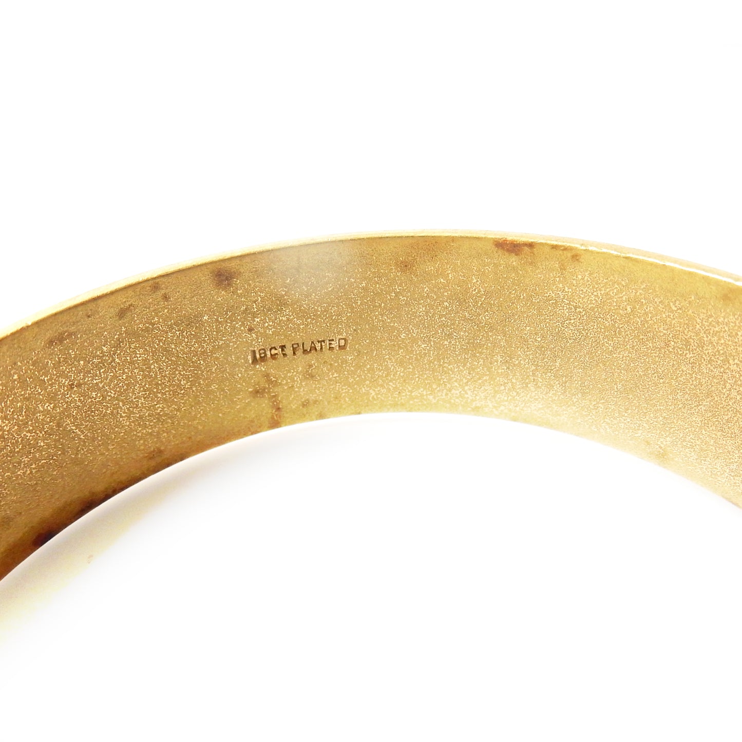 Vintage 18ct Gold Plated Bangle Bracelet
