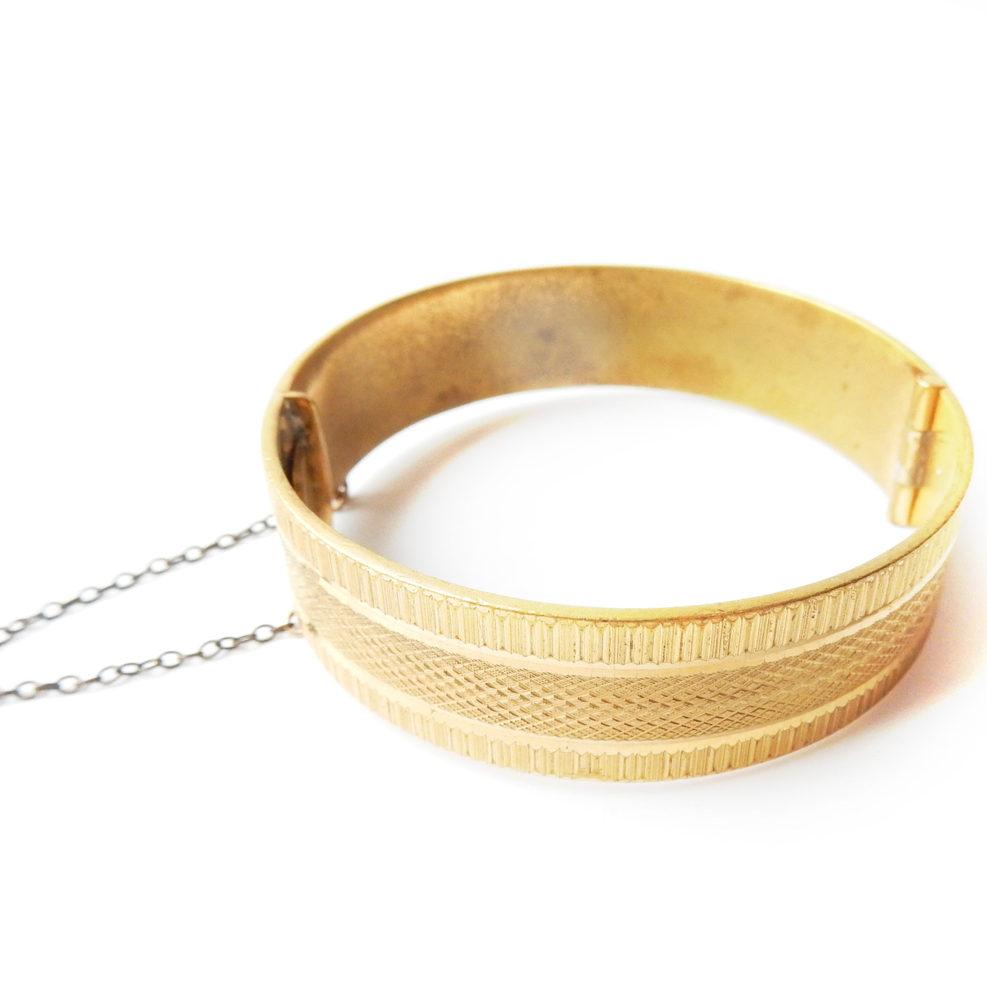 Vintage 18ct Rolled Gold Bangle Bracelet