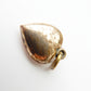 Antique Rolled Gold Turquoise & Seed Pearl Puffy Heart Charm