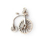 Vintage Sterling Silver Penny Farthing Bike Charm