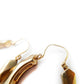 Vintage 9 Carat Gold Creole Hoop Earrings