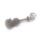 Vintage Sterling Silver Guitar Charm Pendant