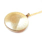 Vintage Rolled Gold Locket & Chain
