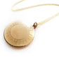 Vintage Rolled Gold Locket & Chain