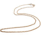 Vintage Rolled Gold Belcher Chain with Dog Clip 24" (10.5grams)