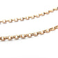 Vintage Rolled Gold Belcher Chain with Dog Clip 24" (10.5grams)