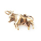 Antique 9ct Gold Bull Ox Charm (2.8grams)