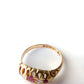 18ct Gold Antique Diamond & Ruby Ring US Size 6 UK N