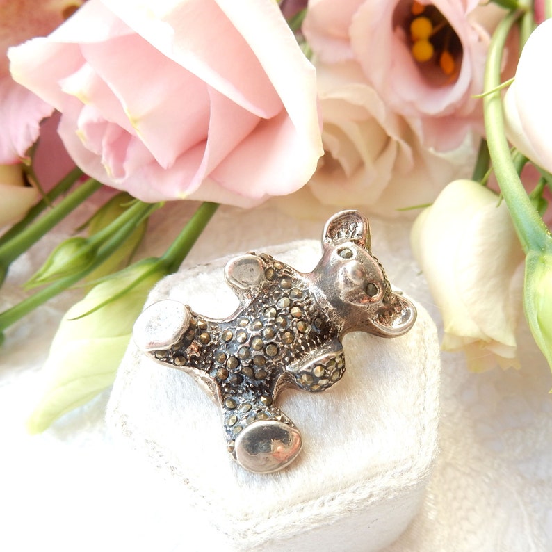 Bear brooch clearance