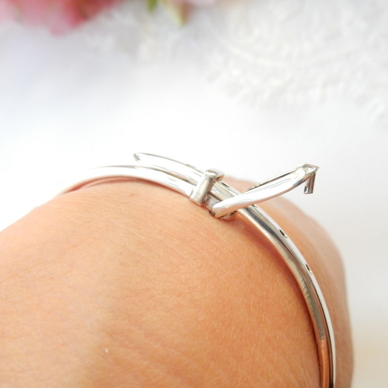 Sterling silver belt buckle on sale bracelet