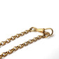 Antique Rolled Gold Guard Chain Dog Clip 30" (20.4grams)