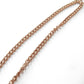 Antique 9ct Gold Curb Chain with Dog Clip 22" (16.6grams)