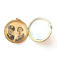 Antique Rolled Gold Engraved Photo Locket