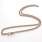 Antique 9ct Gold Curb Chain with Dog Clip 22" (16.6grams)